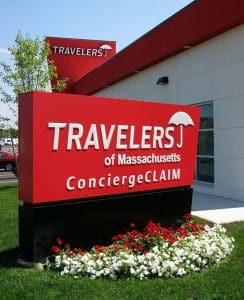 Travelers of MA Monument Sign