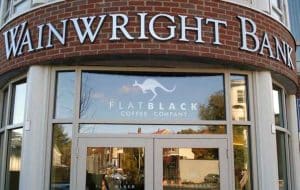 Multiple Corporate and Branding Signs