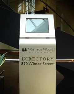 Waltham Woods Vinyl Lettering