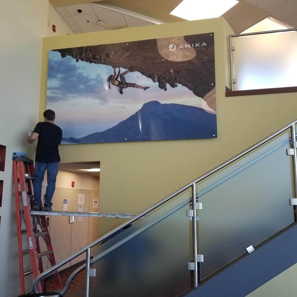 Environmental Wall Graphics for Corporate Office Stunning wall mural