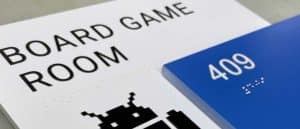 3D Printed ADA Sign