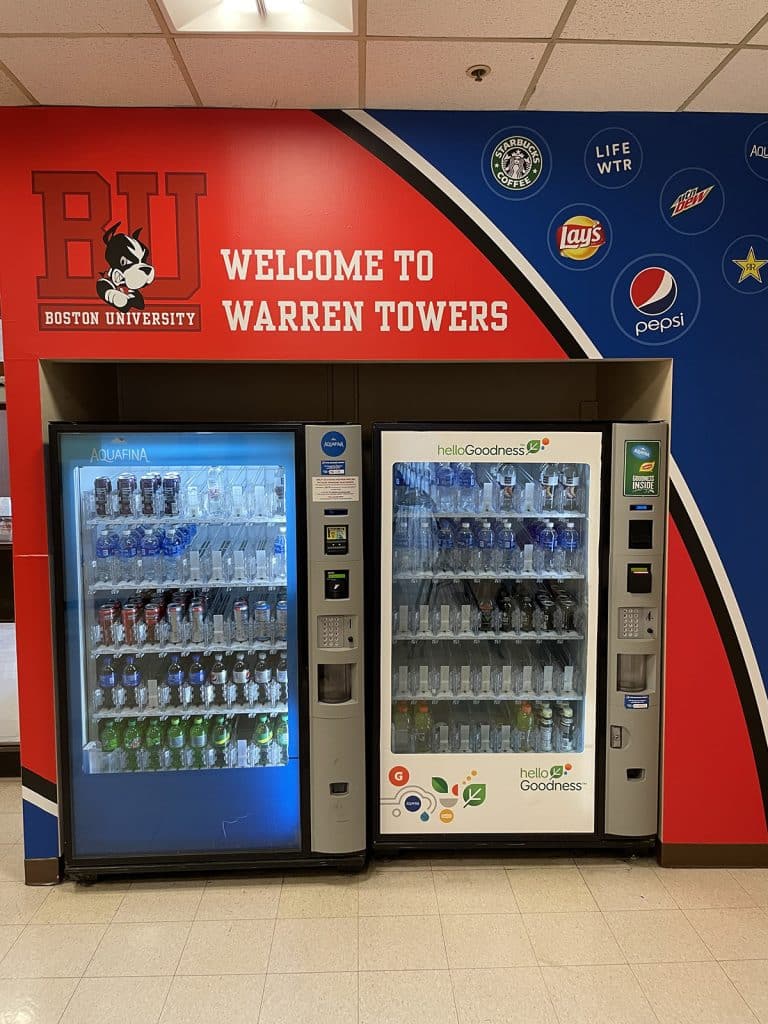 Boston University Wall Graphic Bold Wall Graphics for BU