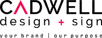 Cadwell Design + Sign Logo