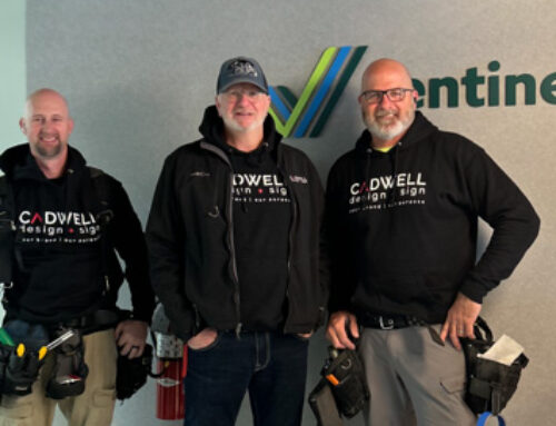 Cadwell Completes Lobby Branding Package at Sentinel Group
