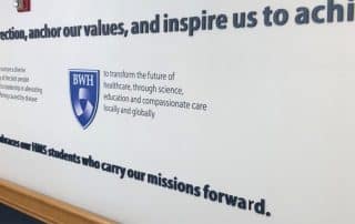 Mission Statement wall graphic