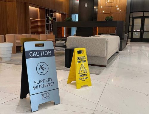Your building deserves the best wet floor signs