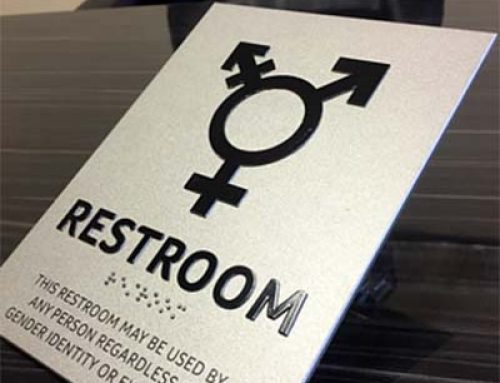 Simple, But Important Updated Restroom Signs